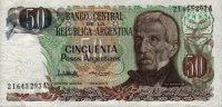 Argentina - 50 Pesos (1976) - Pick 301