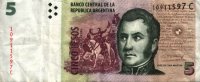 Argentina - 5 Pesos (1998) - Pick 347