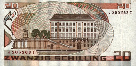 Austria - 20 Shilling (1988) - Pick 148