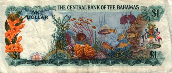 Bahamas - 1 Dollar (1974) - Pick 35