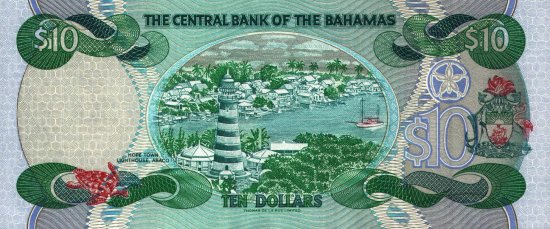Bahamas - 10 Dollars (1996) - Pick 59