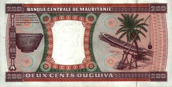 Mauritania - 200 Ouguiya (1974 - ) - Pick 5