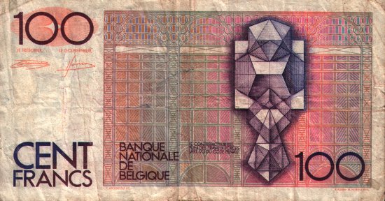 Belgium - 100 Francs (1978 - 1981) - Pick 140