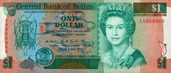 Belize - 1 Dollar (1990) - Pick 51
