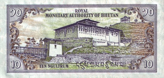 Bhutan - 10 Ngultrum (2000) - Pick 22