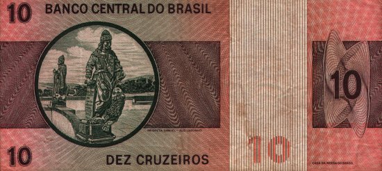 Brazil - 10 Cruzeiros (1970 - 1080) - Pick 193