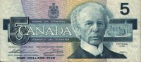 Canada - 5 Dollars (1986) - Pick 95