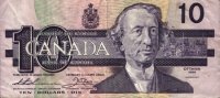 Canada - 10 Dollars (1989) - Pick 96