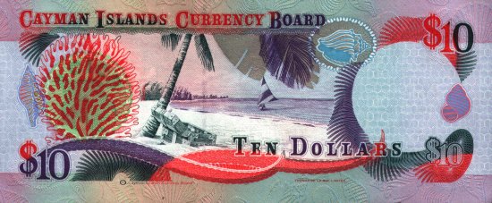 Cayman Islands - 10 Dollars (1996) - Pick 18