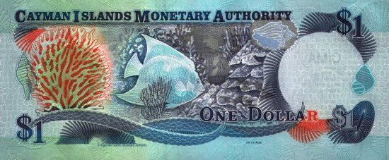 Cayman Islands - 1 Dollar (2001) - Pick 26
