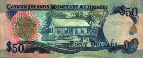 Cayman Islands - 50 Dollars (2001) - Pick 29