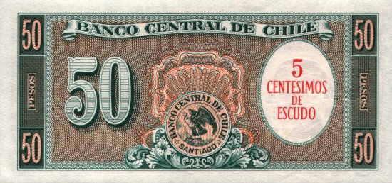 Chile - 50 Pesos (1960) - Pick 126