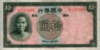 China - 10 Yuan (1937) - Pick 81