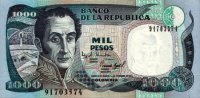 Colombia - 1,000 Pesos (1994) - Pick 438