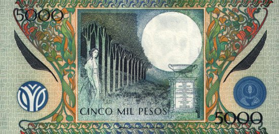 Colombia - 5,000 Pesos (1997) - Pick 446