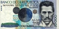 Colombia - 20,000 Pesos (1999) - Pick 448