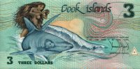 Cook Islands - 3 Dollars (1987) - Pick 3