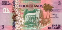 Cook Islands - 3 Dollars (1992) - Pick 7