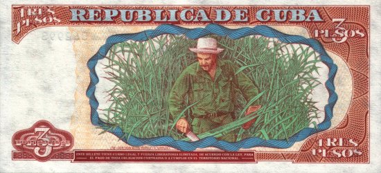 Cuba - 3 Pesos (1995) - Pick 113