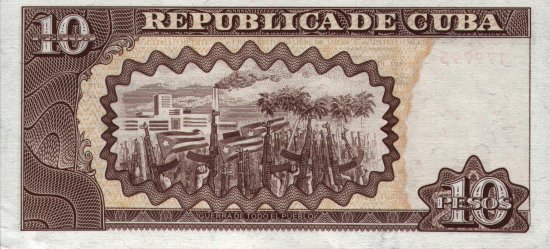 Cuba - 10 Pesos (1998) - Pick 117