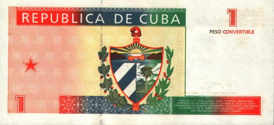 Cuba - 1 Peso (1994) - Pick FX37