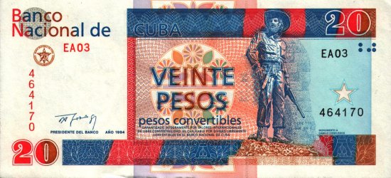Cuba - 20 Pesos (1994) - Pick FX41