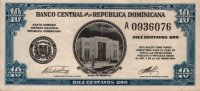 Dominican Republic - 10 Centavos Oro (1961) - Pick 85