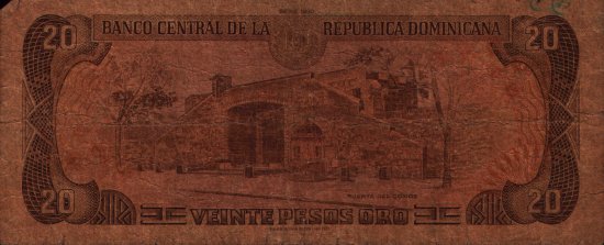 Dominican Republic - 20 Pesos Oro (1990) - Pick 133