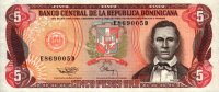 Dominican Republic - 5 Pesos Oro (1993) - Pick 143