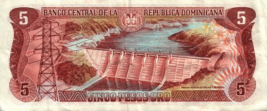 Dominican Republic - 5 Pesos Oro (1997) - Pick 152