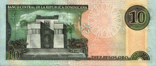 Dominican Republic - 10 Pesos Oro (2000) - Pick 159