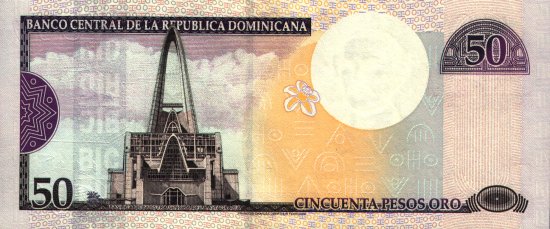 Dominican Republic - 50 Pesos Oro (2000) - Pick 161