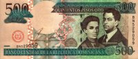 Dominican Republic - 500 Pesos Oro (2002) - Pick 172