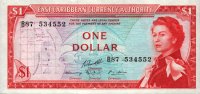 ECCA - 1 Dollar (1965) - Pick 13
