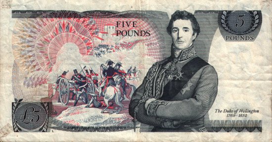 England - 5 Pounds (1971 - 1990) - Pick 378
