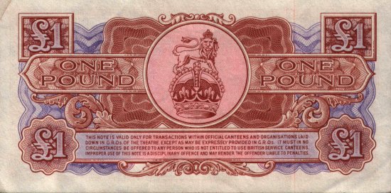 England - 1 Pound (1956) - Pick M29