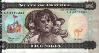 Eritrea - 5 Nafka (1997) - Pick 2