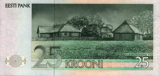 Estonia - 25 Krooni (1992) - Pick 73