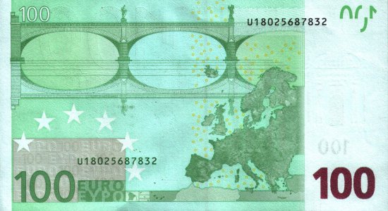 Europe  - 100 Euro (2002) - Pick 5