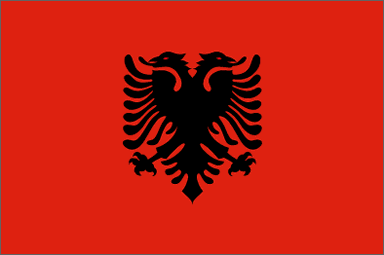 Albanian national flag
