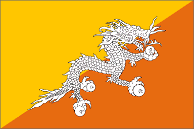 Bhutanese national flag