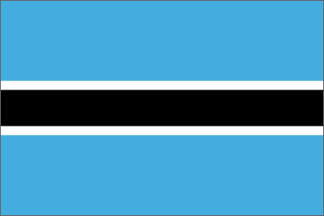 Botswana national flag