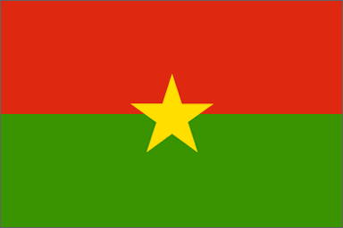 Burkinabe national flag
