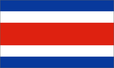 Costa Rican national flag