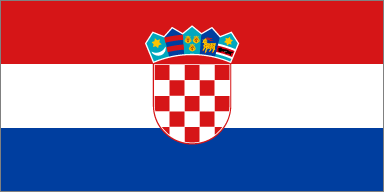 Croatian national flag 