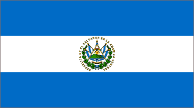Salvadoran national flag