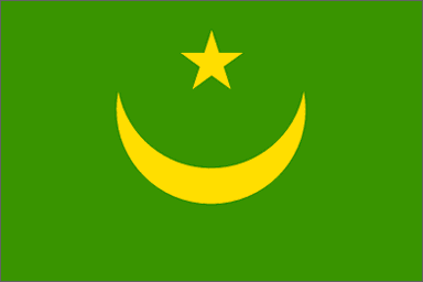 Mauritanian national flag 