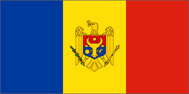 Moldavian national flag 