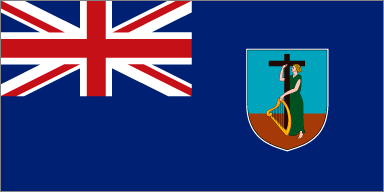 Montserratian national flag 