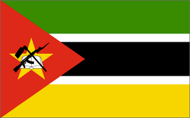 Mozambican national flag